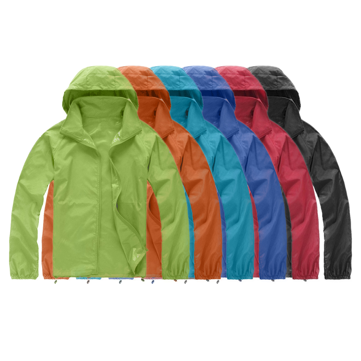 Running Gear Rain - Unisex Waterproof Fabric Windproof Ultra-light Quick-drying