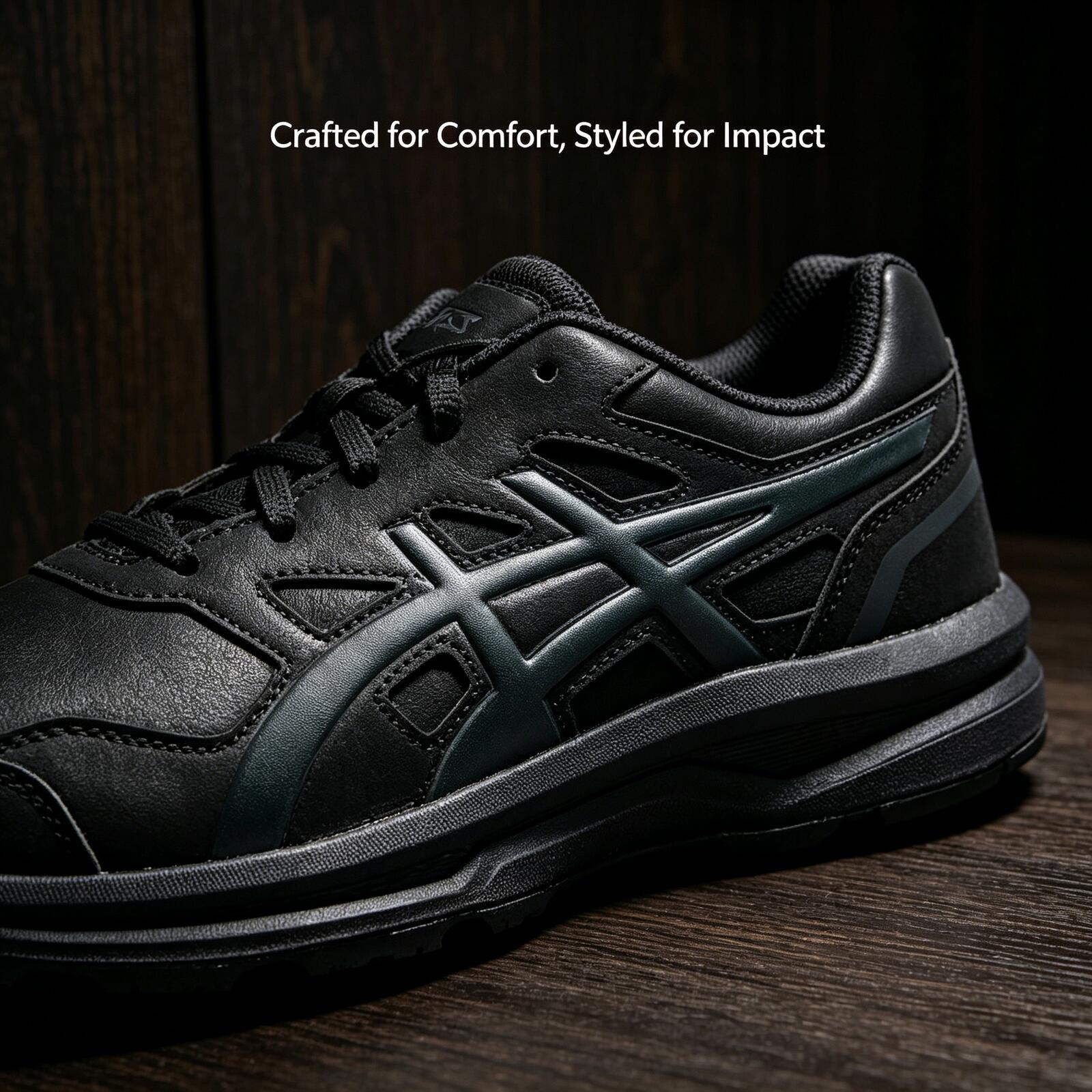 ASICS Men Running Shoes Leathe - Running Gear Asics recension och pris