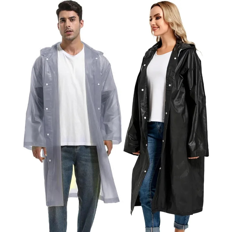 Reusable Adult Rain Poncho, Wa - Running Gear Rain recension och pris