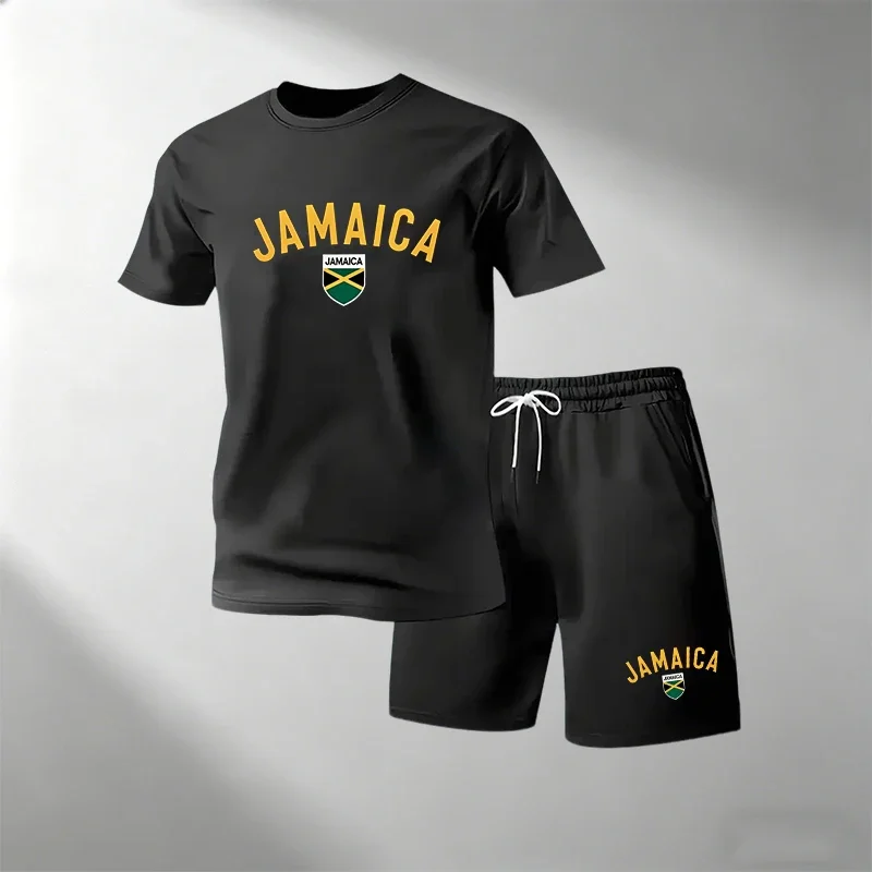 JAMAICA Summer Casual T-Shirts - Running Gear For Men recension och pris