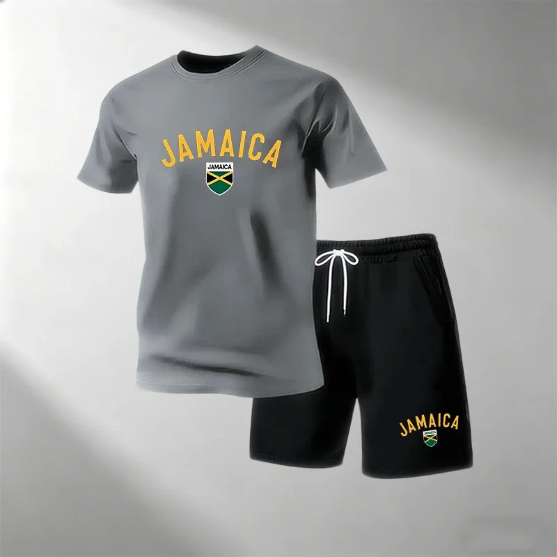 JAMAICA Summer Casual T-Shirts - Running Gear For Men recension och pris