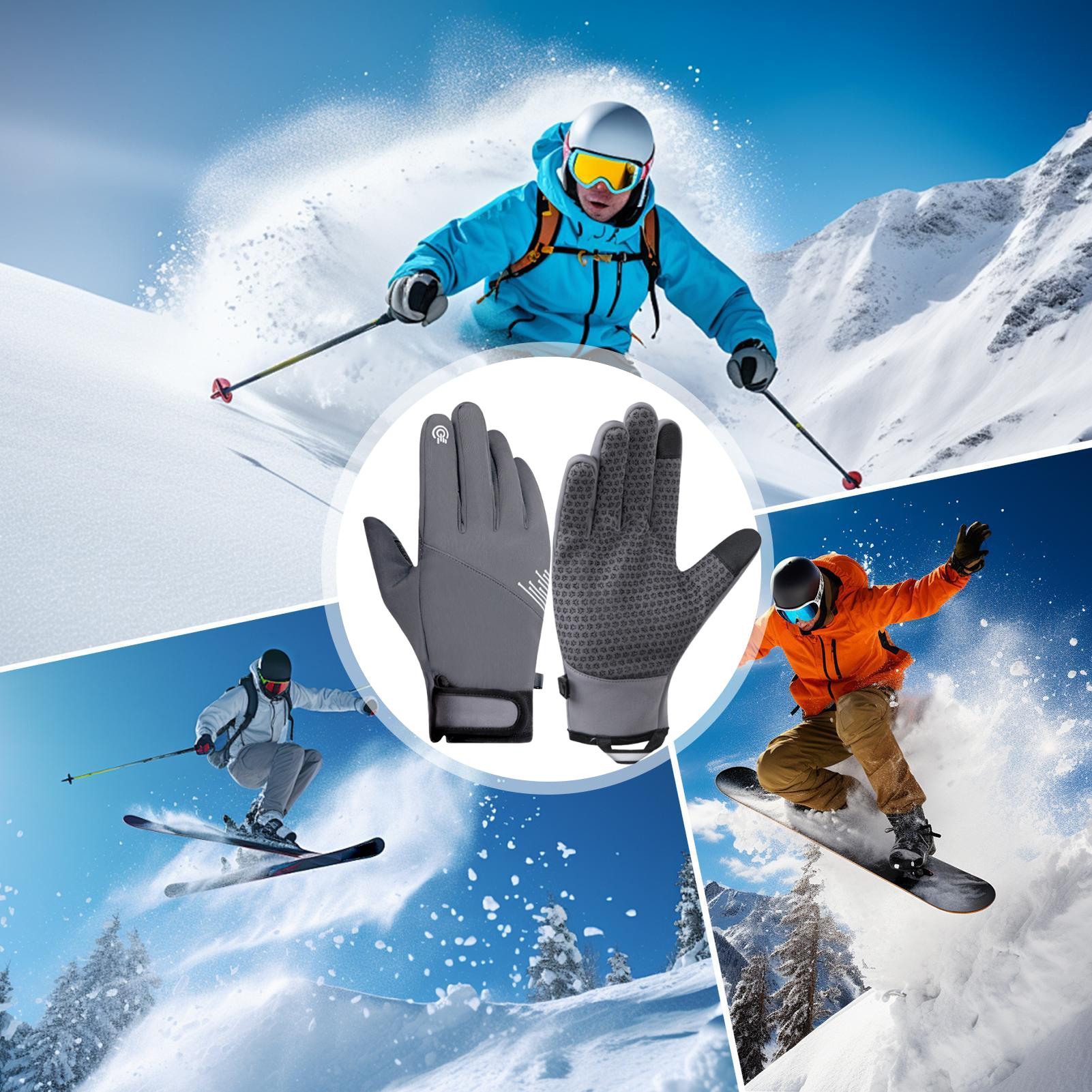 Warm Gloves Windproof Touchscr - Running Gear In Snow recension och pris