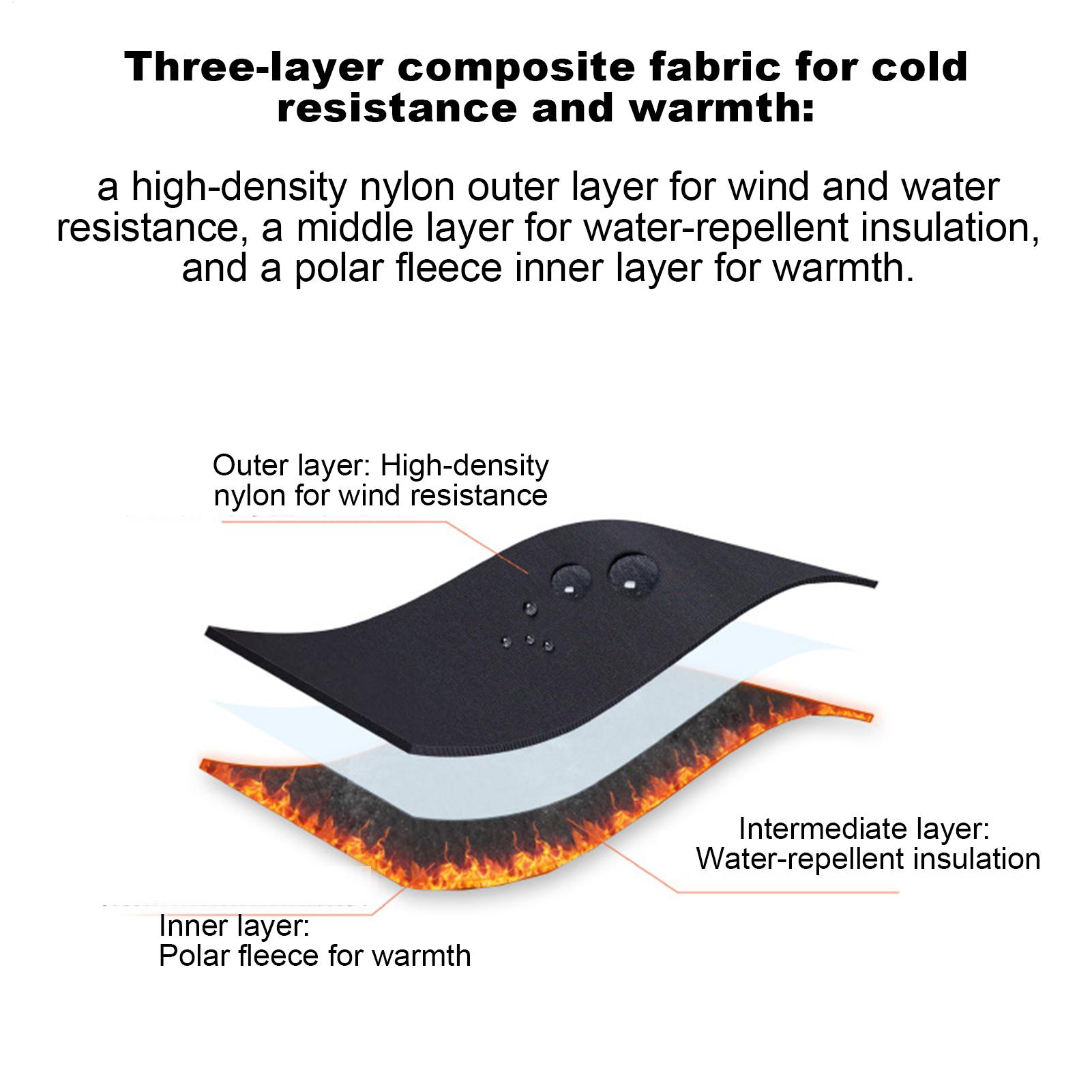 Warm Gloves Windproof Touchscr - Running Gear In Snow recension och pris