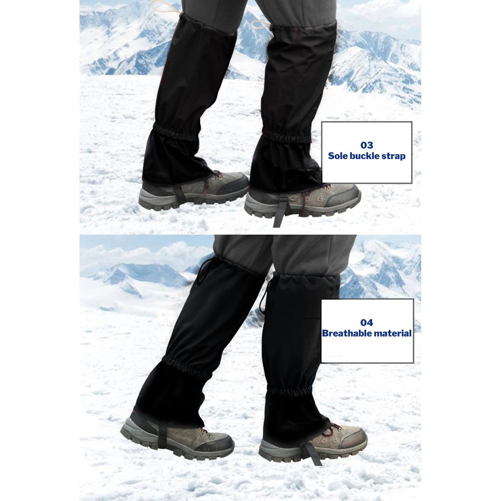 Boot Gaiters 2-Piece Outdoor S - Running Gear In Snow recension och pris