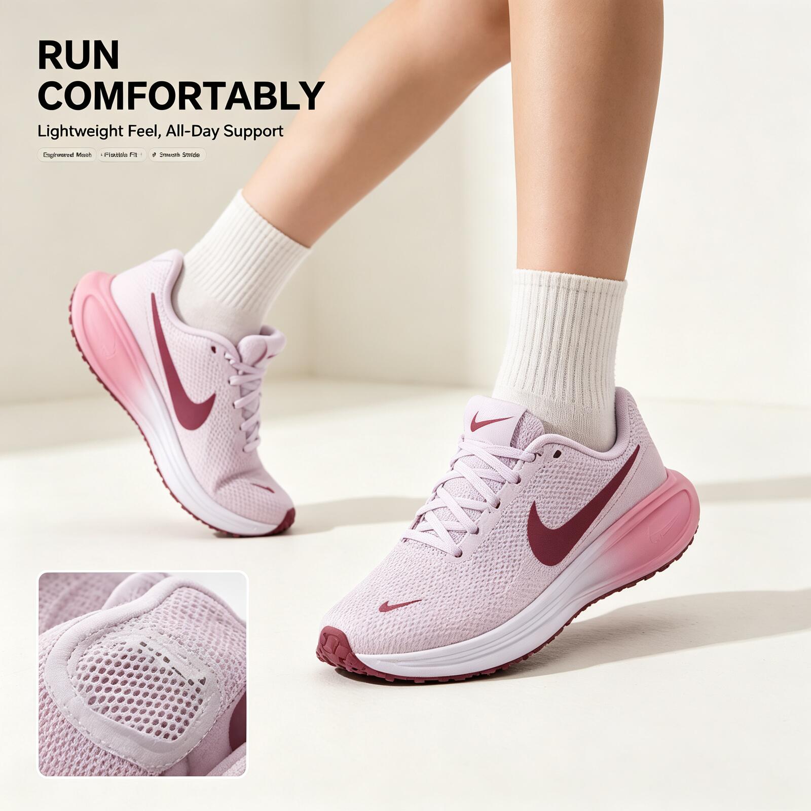 Nike Women Pink Running Shoes  - Running Gear Nike recension och pris