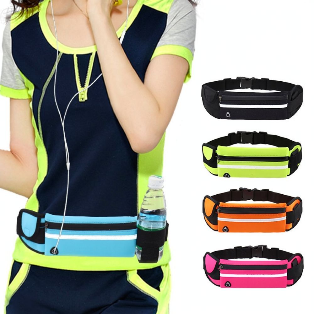 Slim Fitness Waist Pouch Water - Running Jogging Gear recension och pris