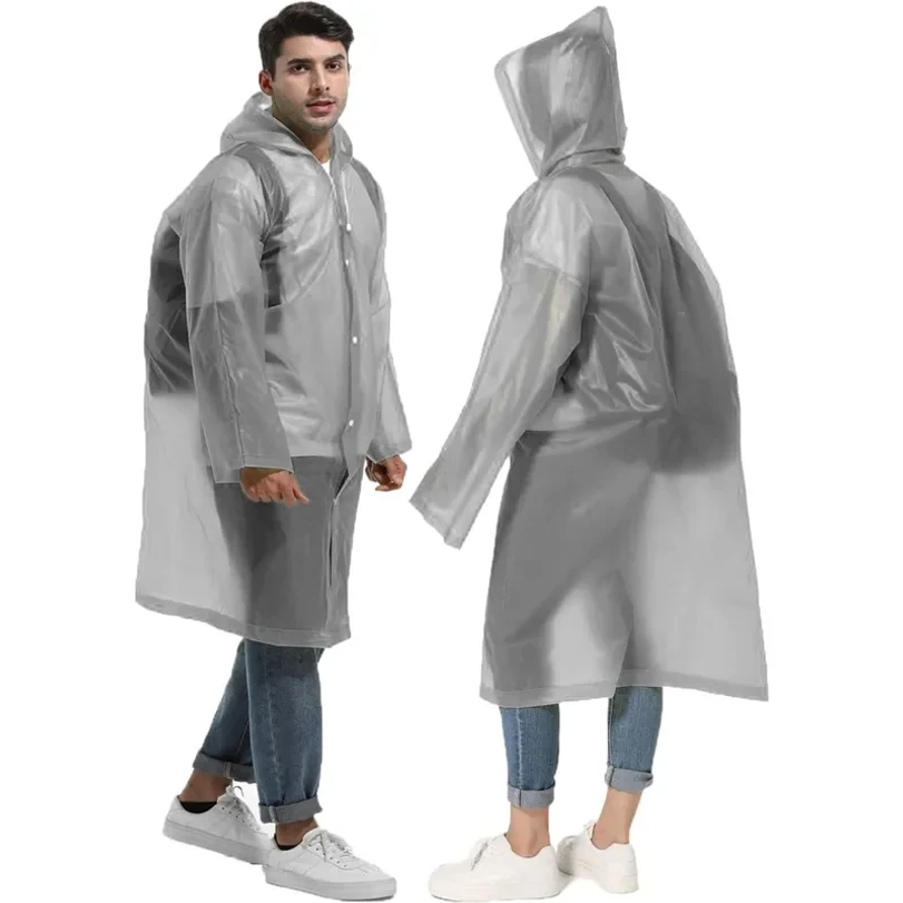 Reusable Adult Rain Poncho, Wa - Running Gear Rain recension och pris