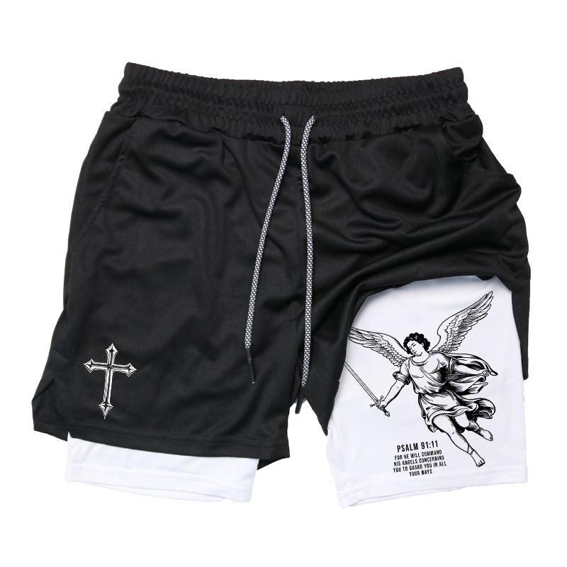 Angel Cross Graphic 2 in 1 Wor - Running Gear For Men recension och pris