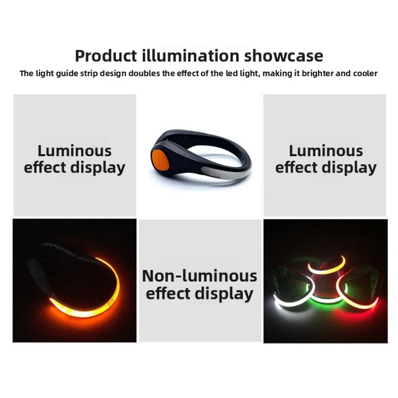 New Luminous Shoe Clip Light L - Running Gear Outdoor recension och pris