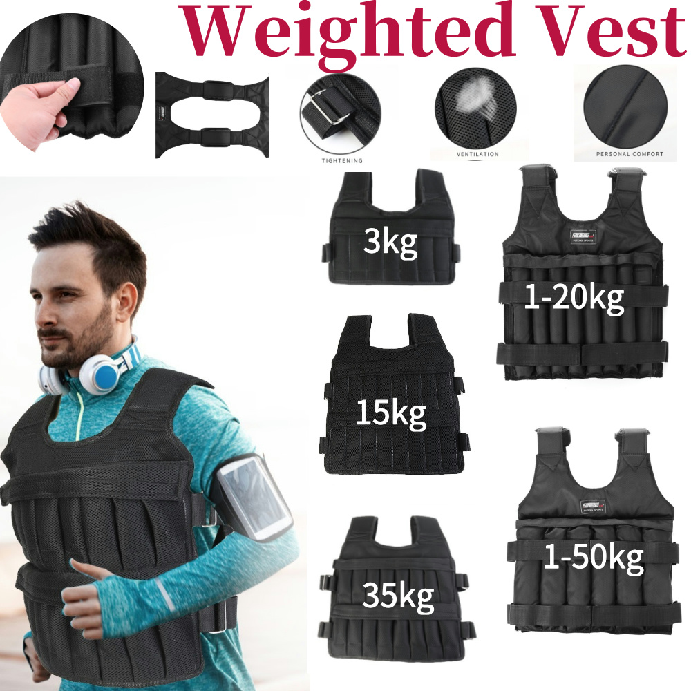 3/15/35kg Workout Weight Jacke - Running Jogging Gear recension och pris