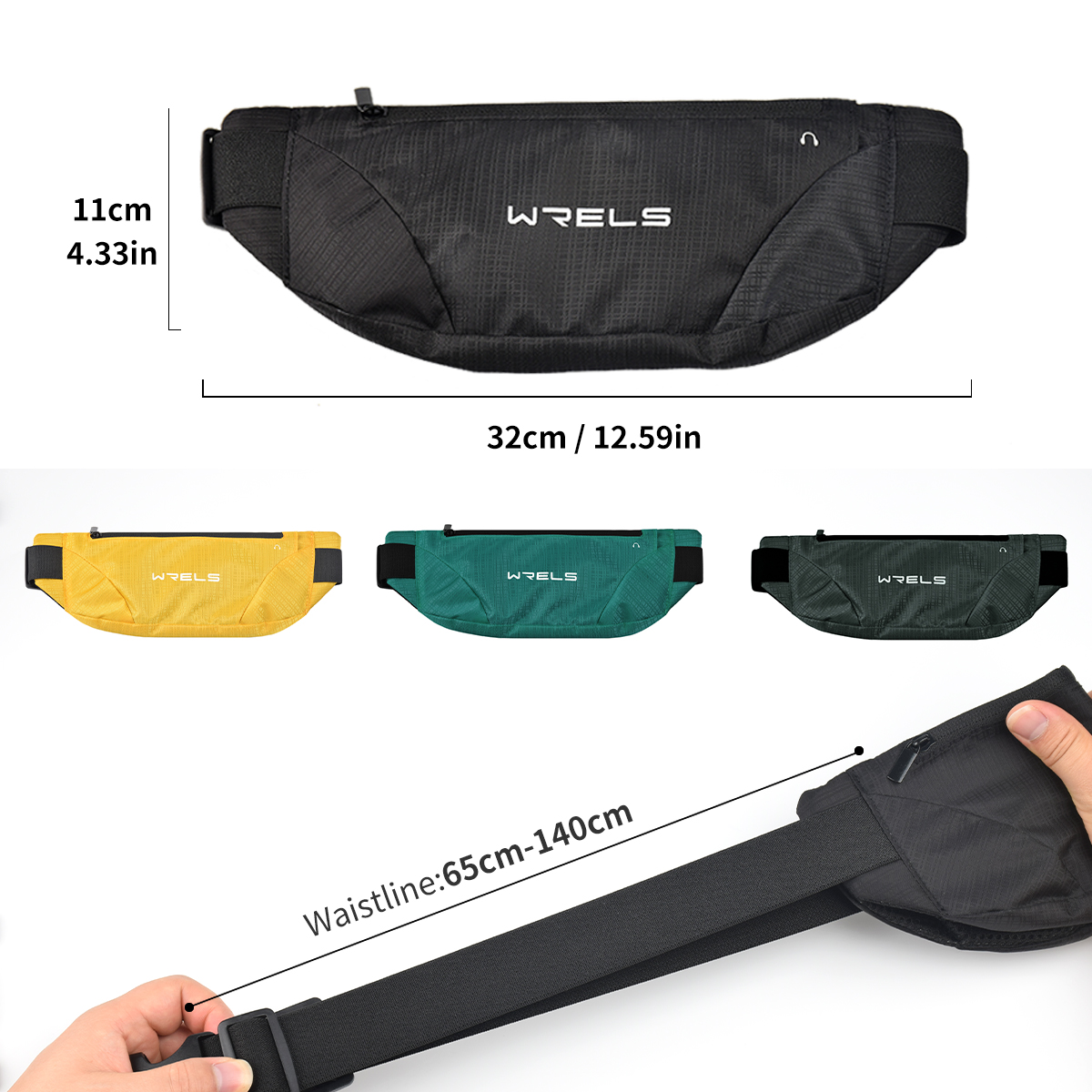 WRELS Waist Bag Running Bag Ou - Running Jogging Gear recension och pris