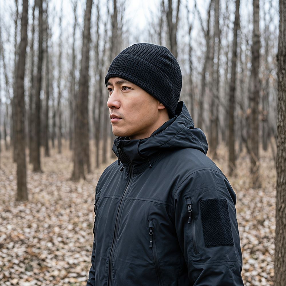 Mens Thick Fleece Beanie Hat W - Running Gear Winter Men recension och pris