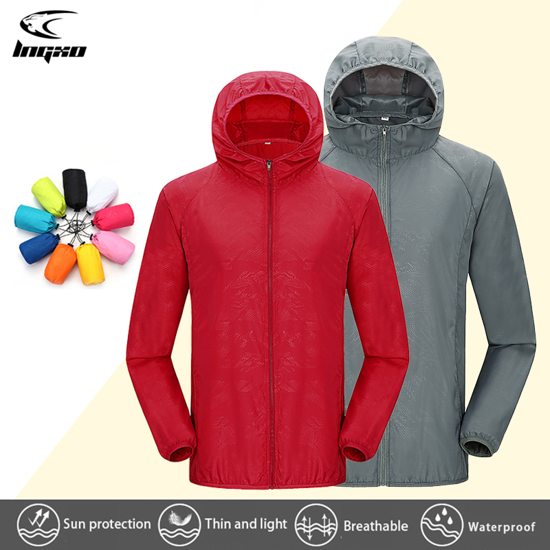 LNGXO Hiking Waterproof Jacket - Running Gear Rain recension och pris