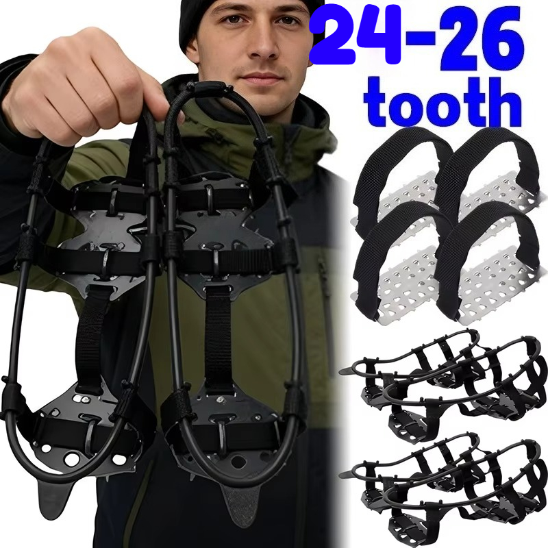 Steel Spikes Anti Slip Cleat W - Running Gear In Snow recension och pris