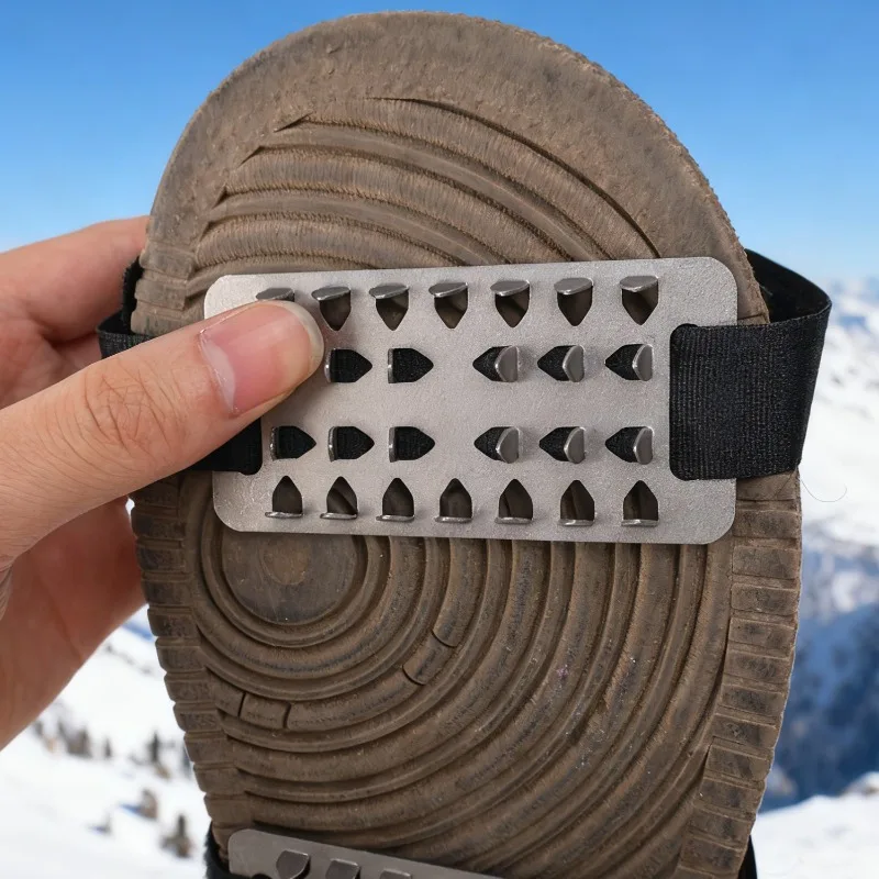 Steel Spikes Anti Slip Cleat W - Running Gear In Snow recension och pris