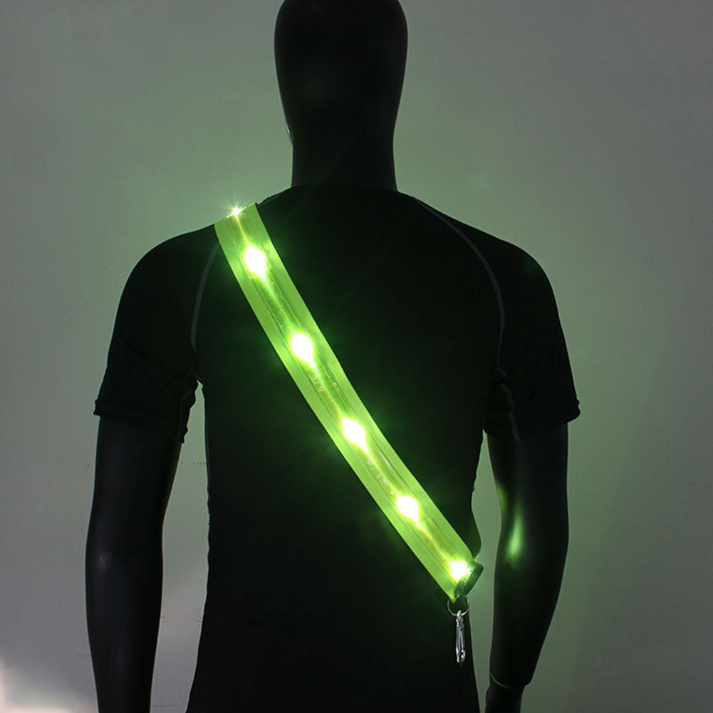 LED Shoulder Belt Rechargeable - Running Jogging Gear recension och pris