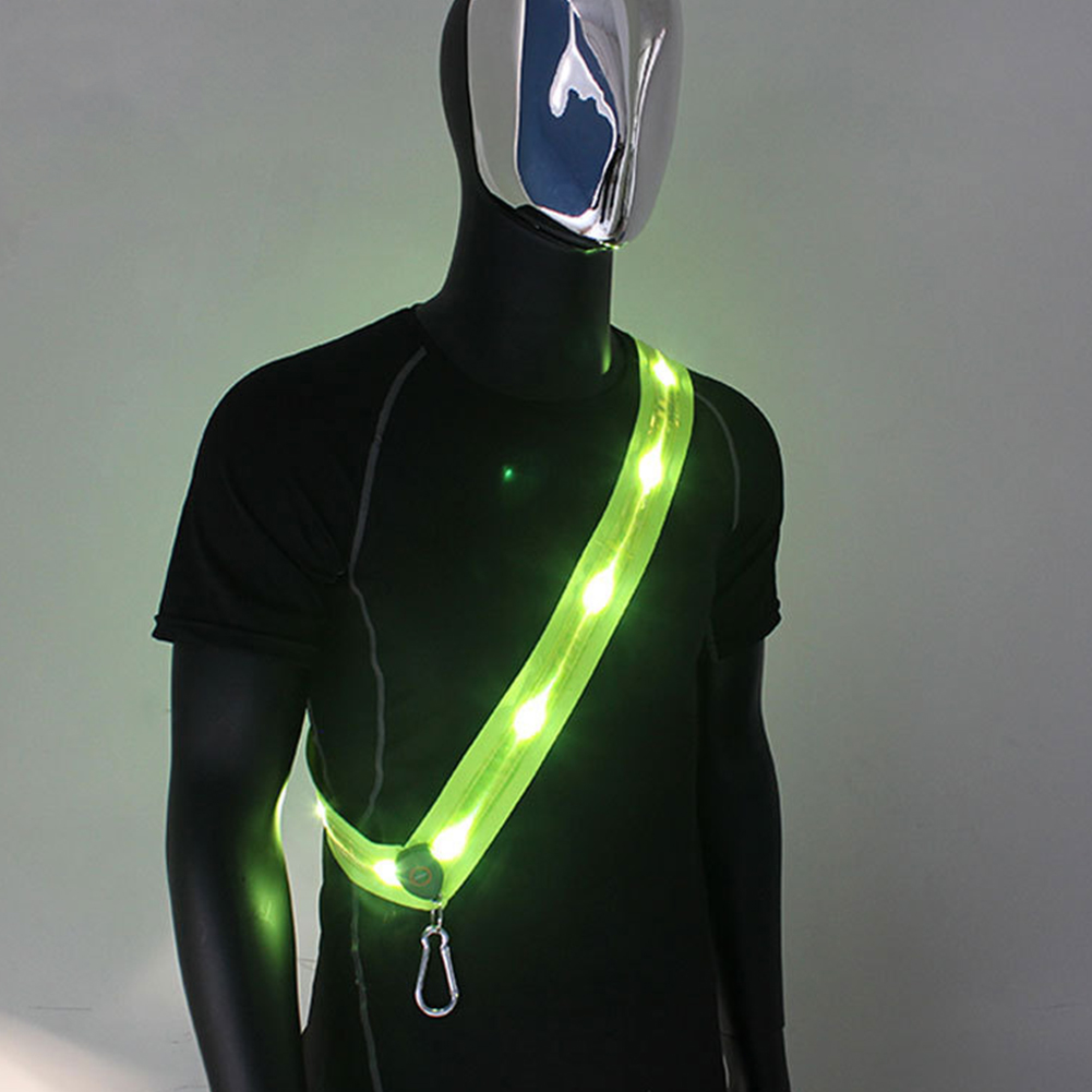 LED Shoulder Belt Rechargeable - Running Jogging Gear recension och pris