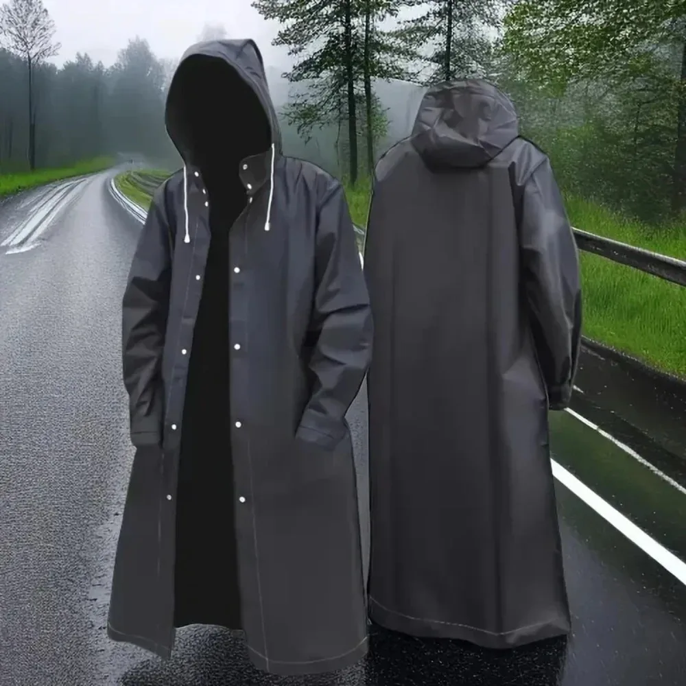 EVA Long Raincoat Unisex Male  - Running Gear Rain recension och pris