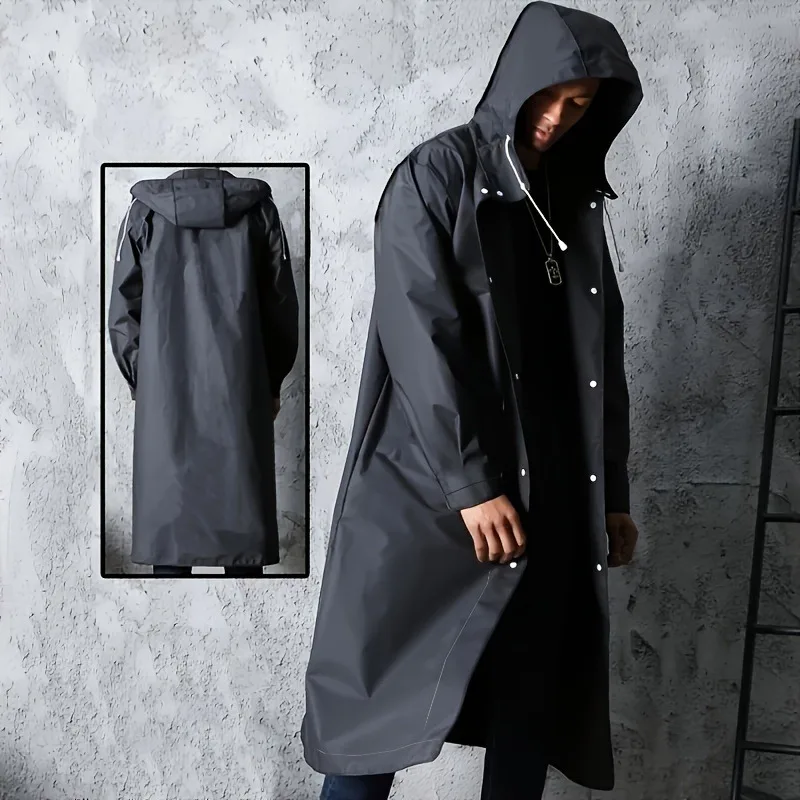 EVA Long Raincoat Unisex Male  - Running Gear Rain recension och pris