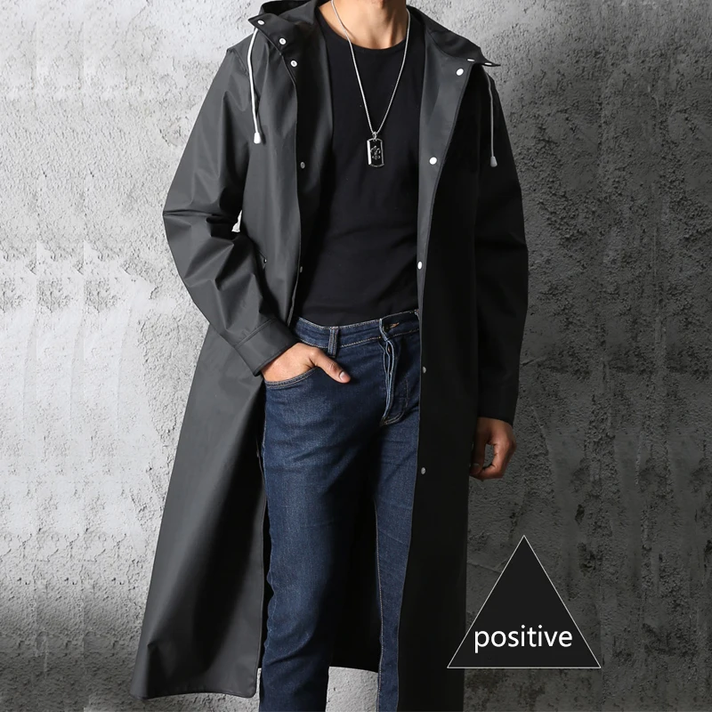 EVA Long Raincoat Unisex Male  - Running Gear Rain recension och pris